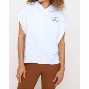 Spiritual Gangster Yin Yang Peace Haven Sleeveless Hoodie Size Women’s XL